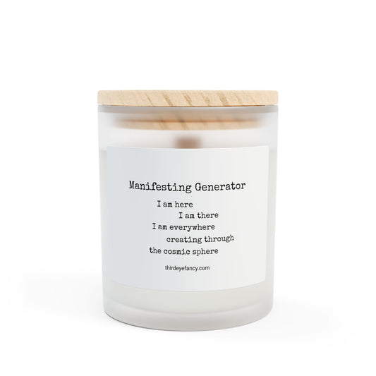 "MG Energy Candle – 11oz Human Design Manifesting Generator Gift for Aligned Vibes & Big Magic"